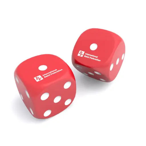 IBF Dice Stressball